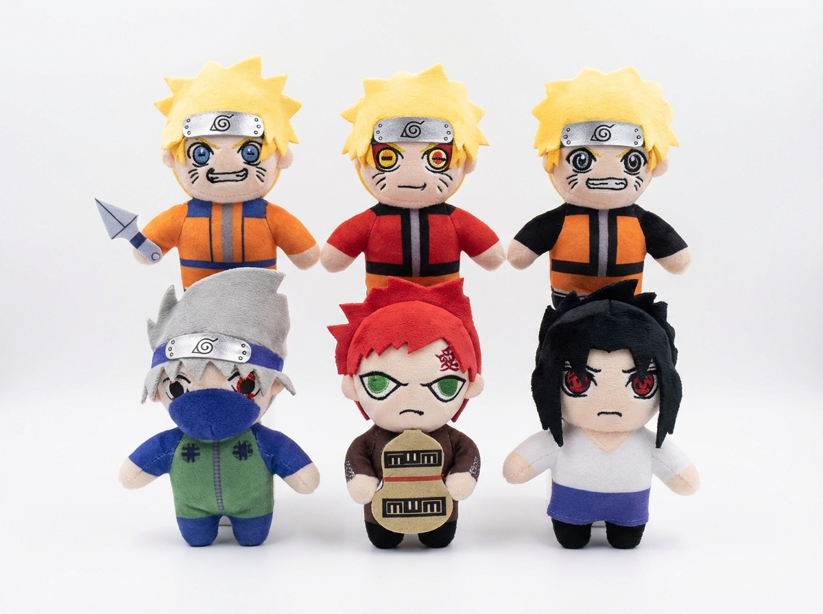 Chaveiro de Pelúcia Estilo Anime – Caixa 144/dz