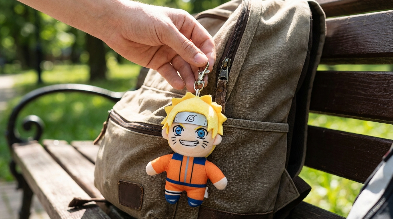 Chaveiro de Pelúcia Estilo Anime – Caixa 144/dz