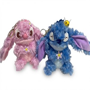 Chaveiro de Pelúcia Bichinhos Sortidos (Rosa/Azul) – Caixa 144/dz