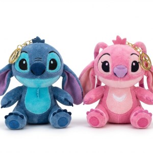 Chaveiro de Pelúcia Duo Azul/Rosa – Caixa 144/dz - Image 1