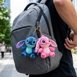 Chaveiro de Pelúcia Duo Azul/Rosa – Caixa 144/dz - Image 2