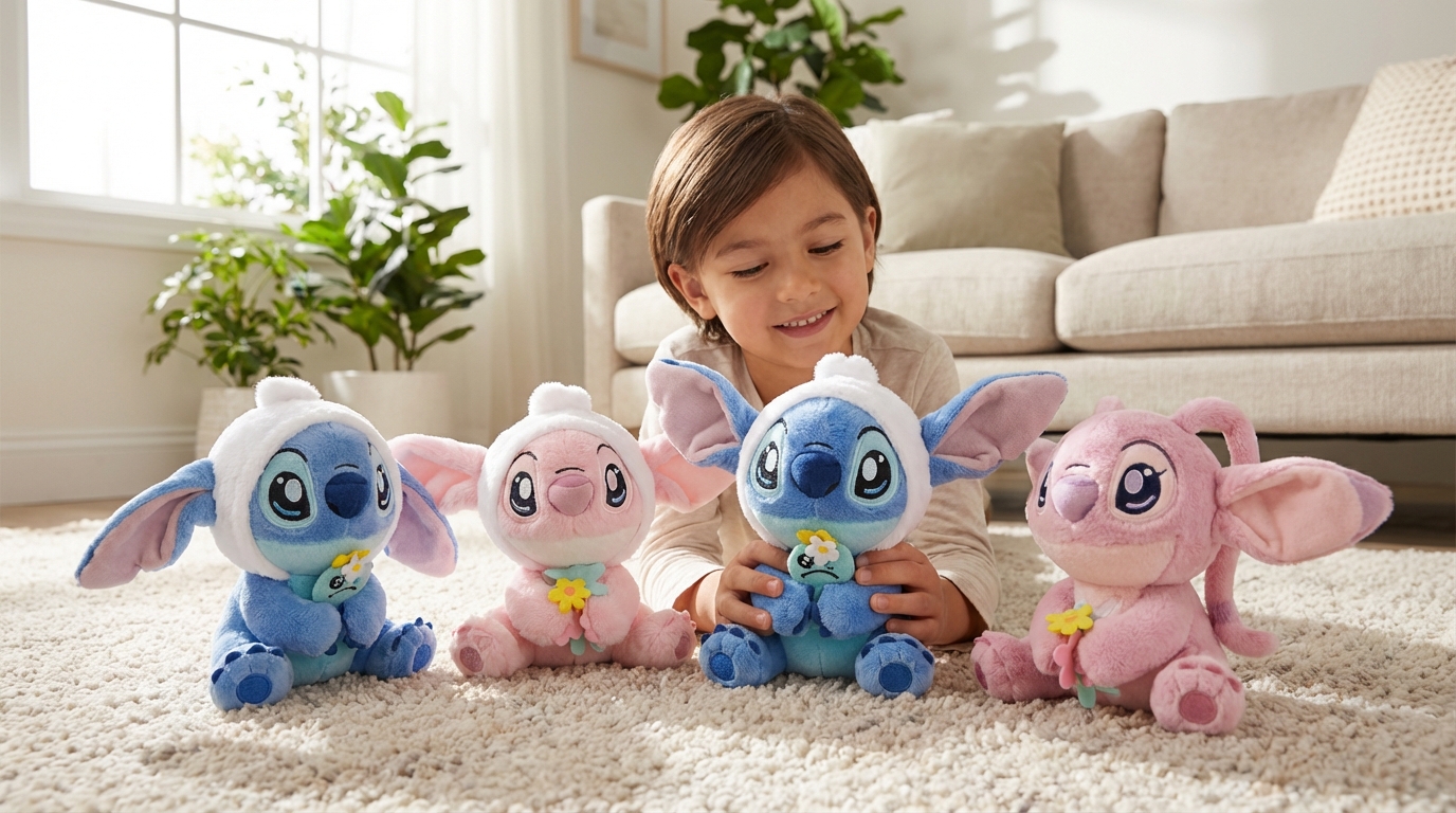 Mini Pelúcias Sortidas Azul/Rosa – Caixa 144/dz