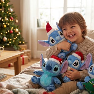 Mini Pelúcias Azuis Tema Natal – Caixa 144/dz - Image 2