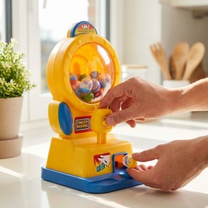 Mini Máquina de Brinquedo Coletora de Cápsulas – Sortida - Image 3