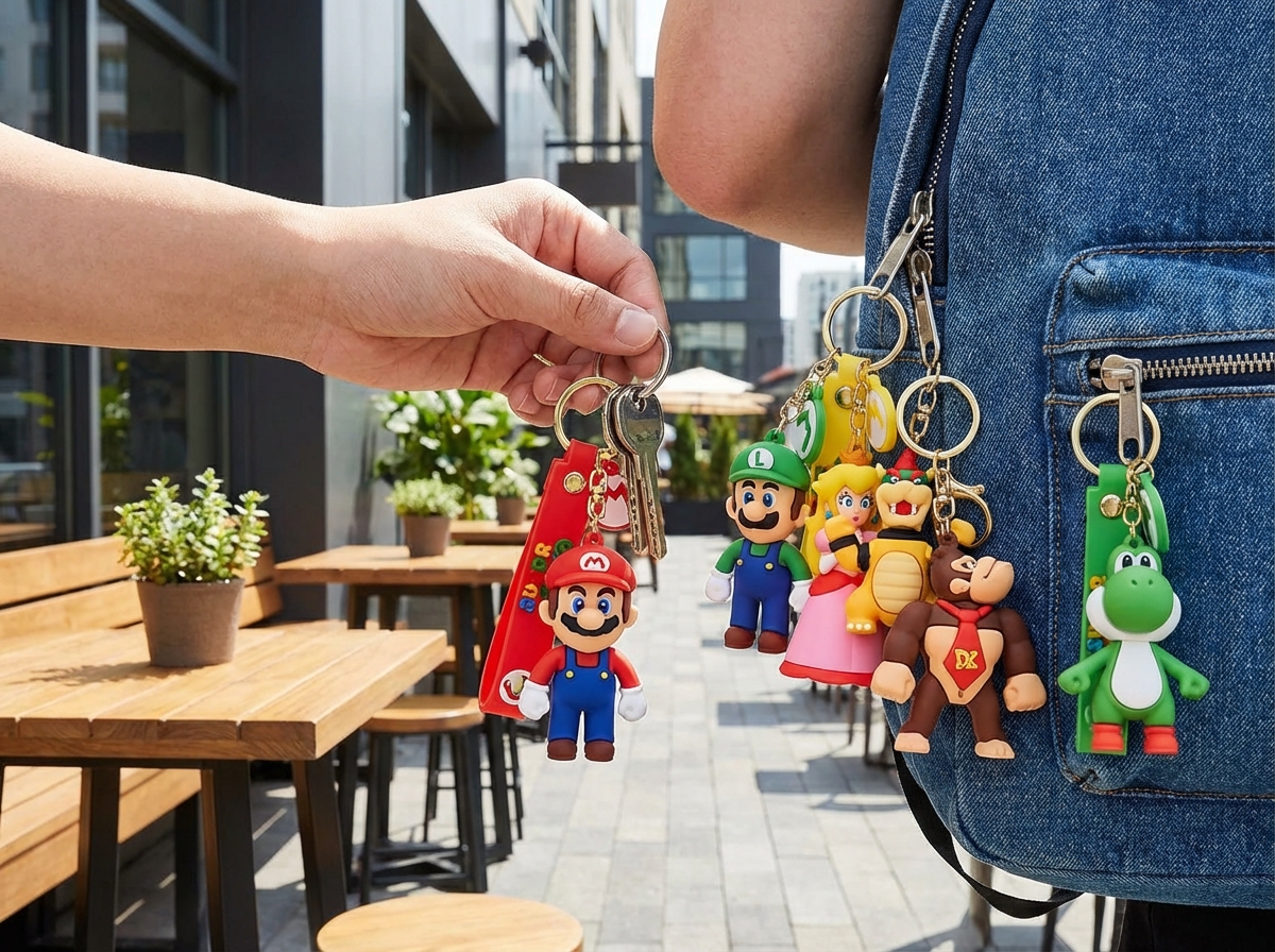 Chaveiro Personagens Clássicos com Fita – Caixa 48 Peças