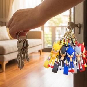 Chaveiro Personagens Estilo Gamer com Fita – Caixa 48 Peças - Image 2