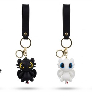 Chaveiro Dragões Sortidos com Fita – Caixa 48 Peças - Image 1