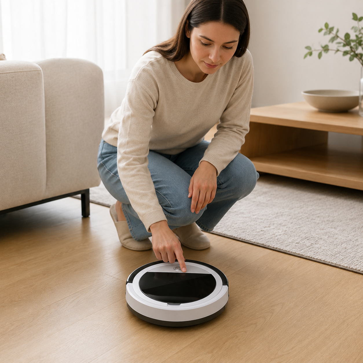 Robô Aspirador Vacuum-Mop ST-310 Cx 10 Peças