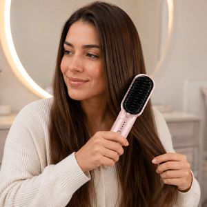 Escova de Cabelo Alisadora Elétrica Cx 50 Peças - Imagem 3