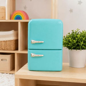Caixa 20 Peças Mini Geladeira Brinquedo com Comidinhas - Imagem 2