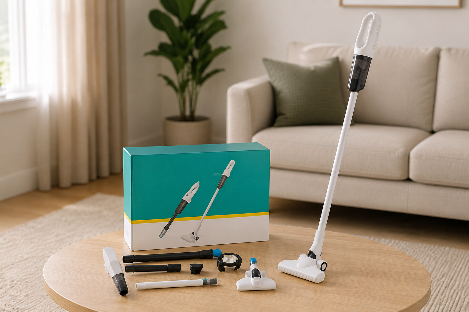 Limpador de Vácuo Sem Fio ST-290 Cx 24 Peças
