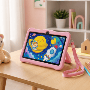 Caixa 20 Peças Tablet Educativo Infantil XZY 6GB 128GB Rosa ou Azul - Imagem 2