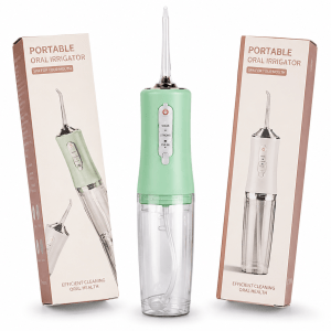 Irrigador Enxaguante Bucal Portátil Cx 60 Peças