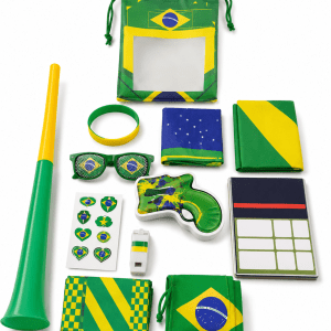 Kit Torcedor Brasil 12 Itens Cx 30 Peças