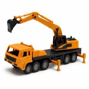 Escavadeira Realista de Construção Cx 24 Peças