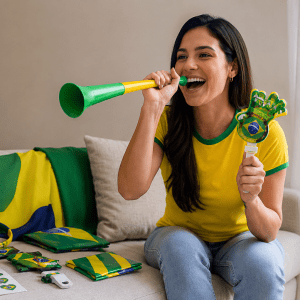 Kit Torcedor Brasil 12 Itens Cx 30 Peças - Imagem 3