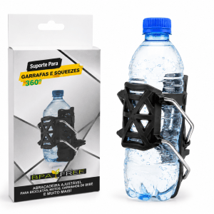 Suporte Ajustável 360° para Garrafa Cx 100 Peças