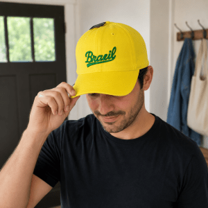 Fardo 300 Peças Boné Brasil Cores Sortidas - Imagem 2