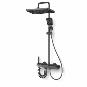Kit Chuveiro LED Inteligente Alumínio ST-684 Cx 6 Peças