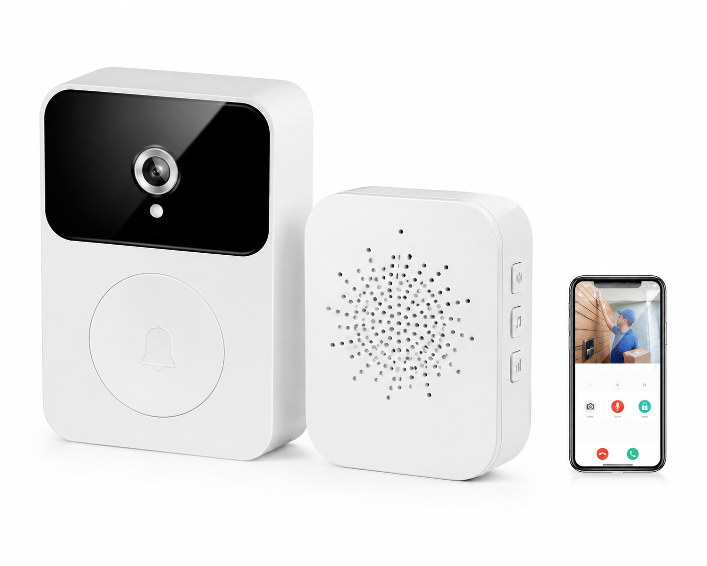 Campainha de Vídeo X9 Cx 100 Peças