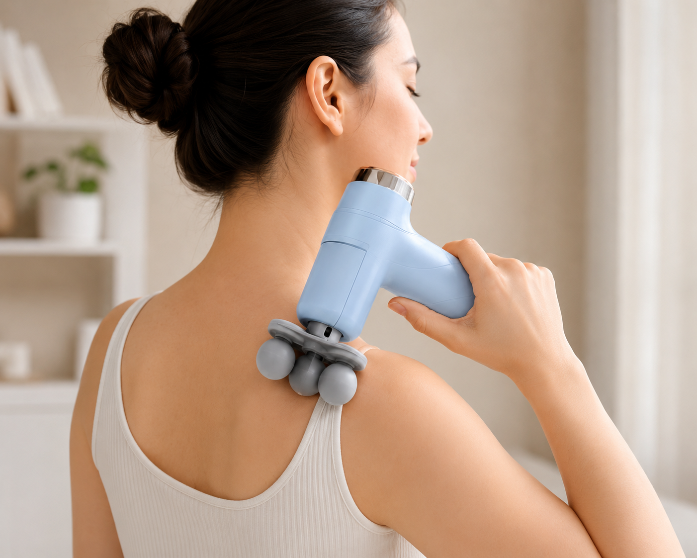 Pistola Massageadora Muscular Cx 40 Peças