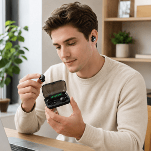 Fone Bluetooth F9 Reposição Cx 400 Peças - Imagem 3