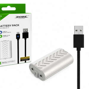 Kit Carregamento de Bateria Xbox Series S/X Branco Cx 120 Peças