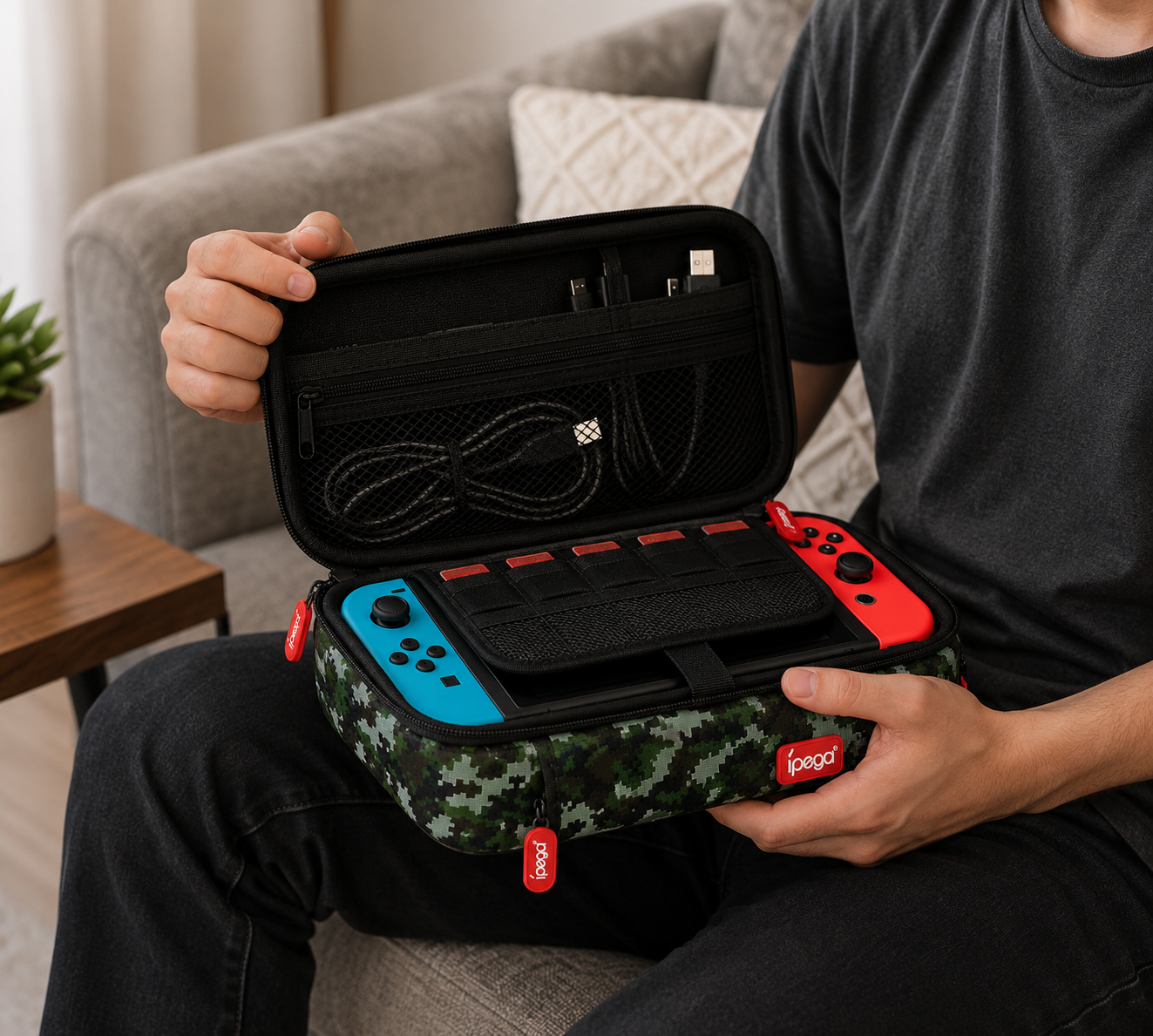 Capa Case Ipega PG-9127 para Nintendo Switch