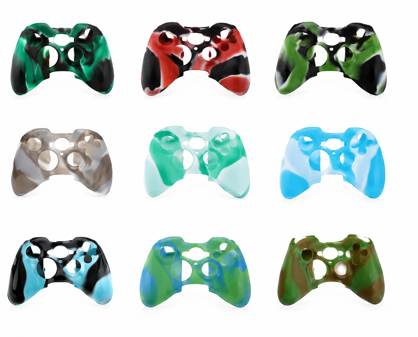 Capa Silicone Protetora Controle Xbox One Cx 500 Peças