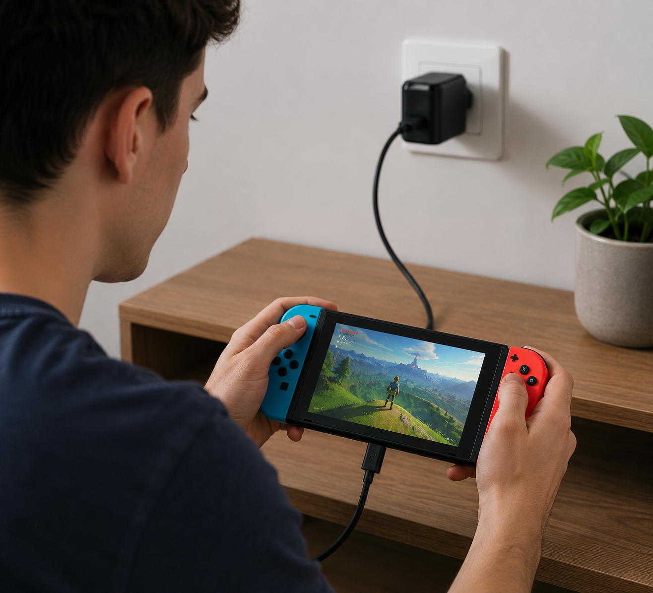 Fonte Carregador Nintendo Switch 2 NS-169 Cx 60 Peças
