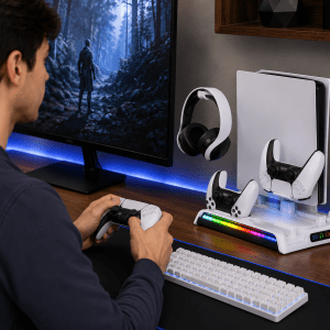 Suporte Carregador RGB para PS5 Ipega PG-P5006 Cx 16 Peças - Imagem 3