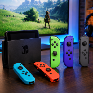 Joy-Con com RGB para Nintendo Switch Cx 100 Peças - Imagem 2
