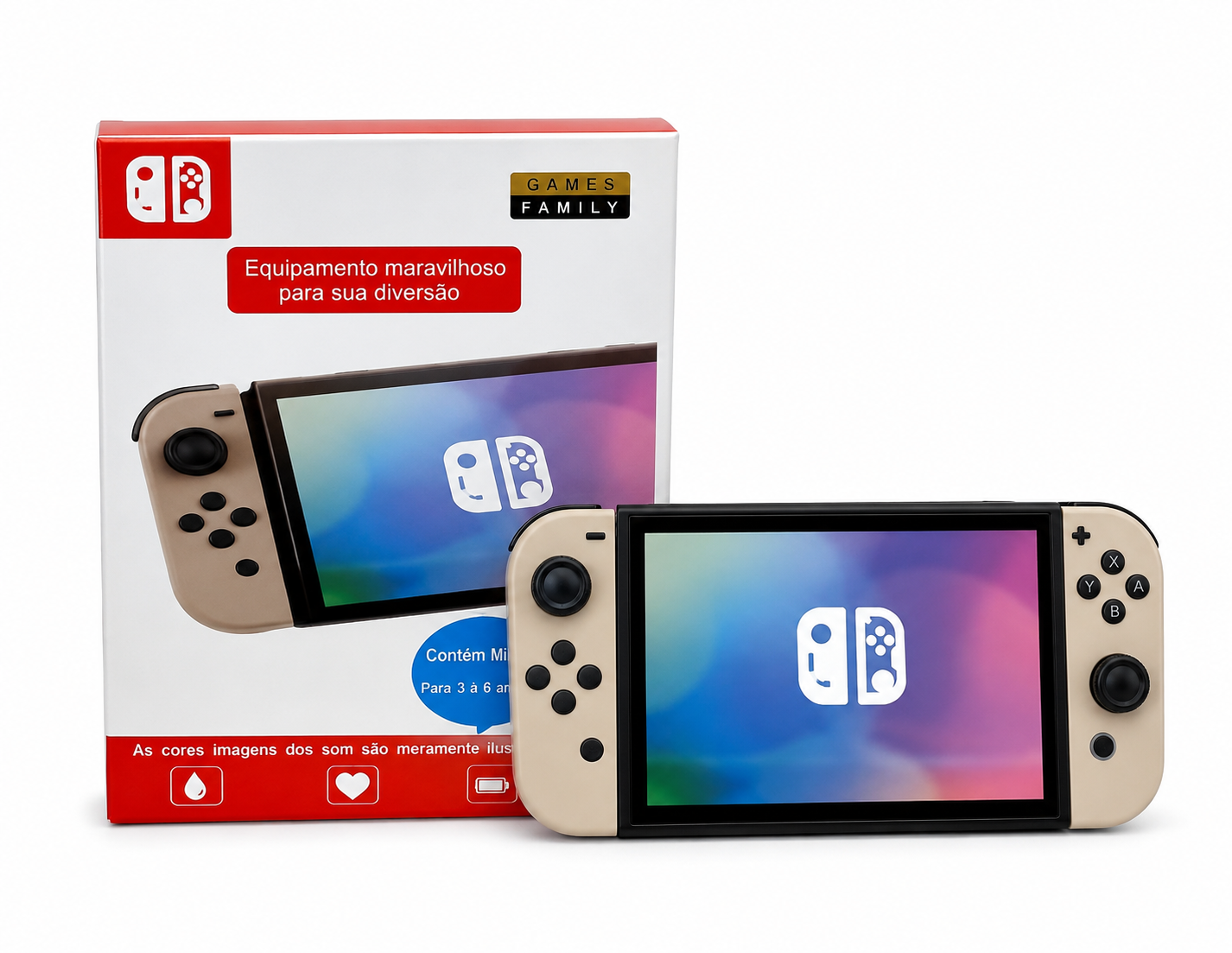 Película de Vidro para Nintendo Switch OLED Cx 50 Peças