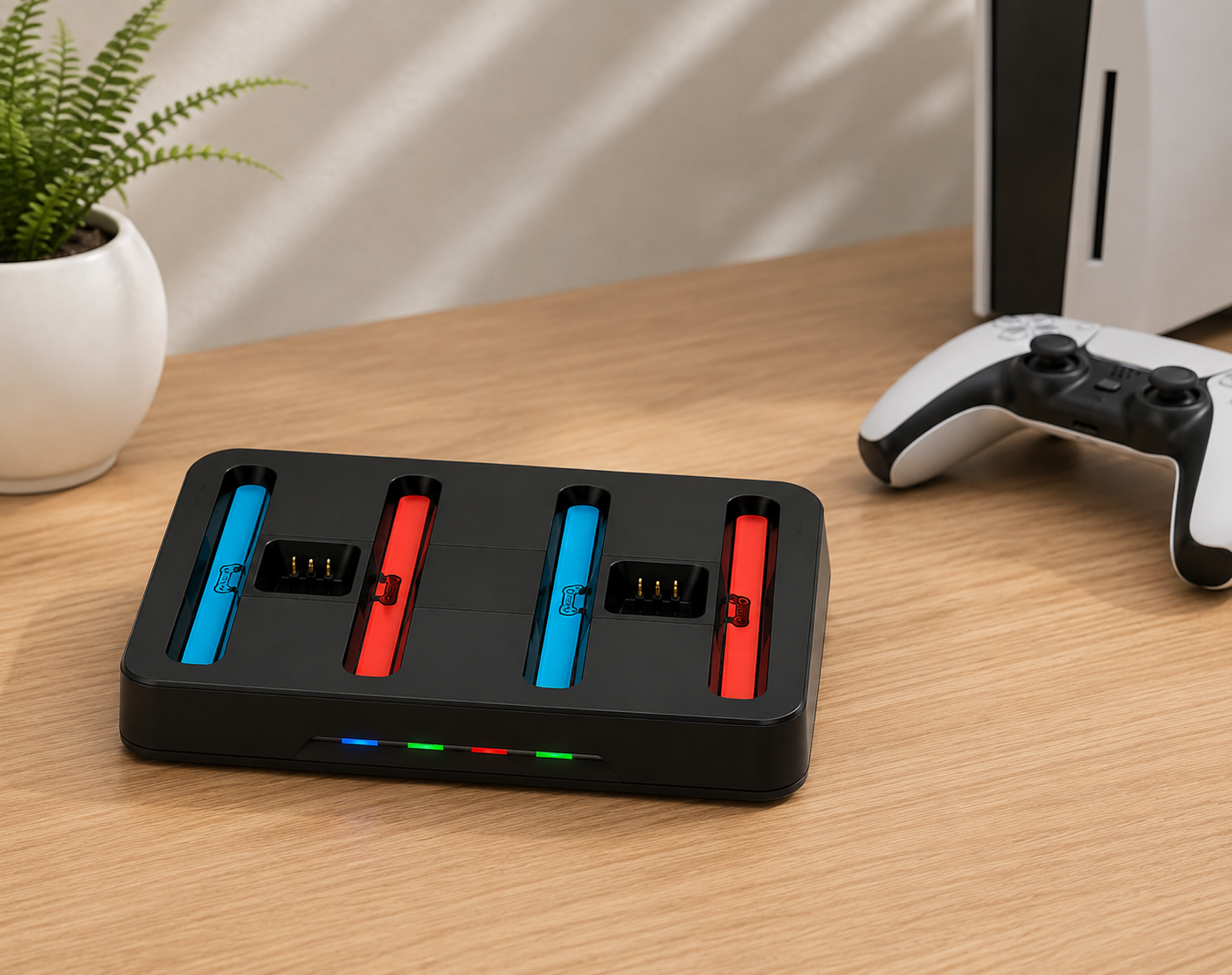 Base de Carregamento para Nintendo Switch 2 com Luz RGB Cx 60 Peças