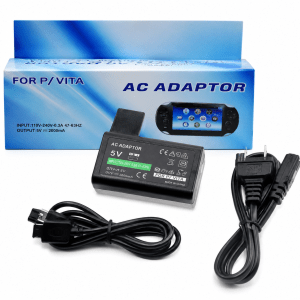 Fonte Carregador Bivolt PS Vita com Cabo USB Cx 200 Peças