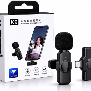 Microfone Sem Fio iPhone Lapela Cx 100 Peças