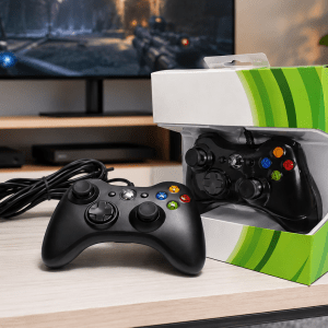 Controle Xbox 360 com Fio Joystick Vibra Game Cx 60 Peças - Imagem 3
