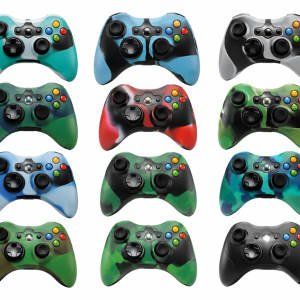 Capa Case Silicone Protetora Controle Xbox 360 Cx 500 Peças - Imagem 1