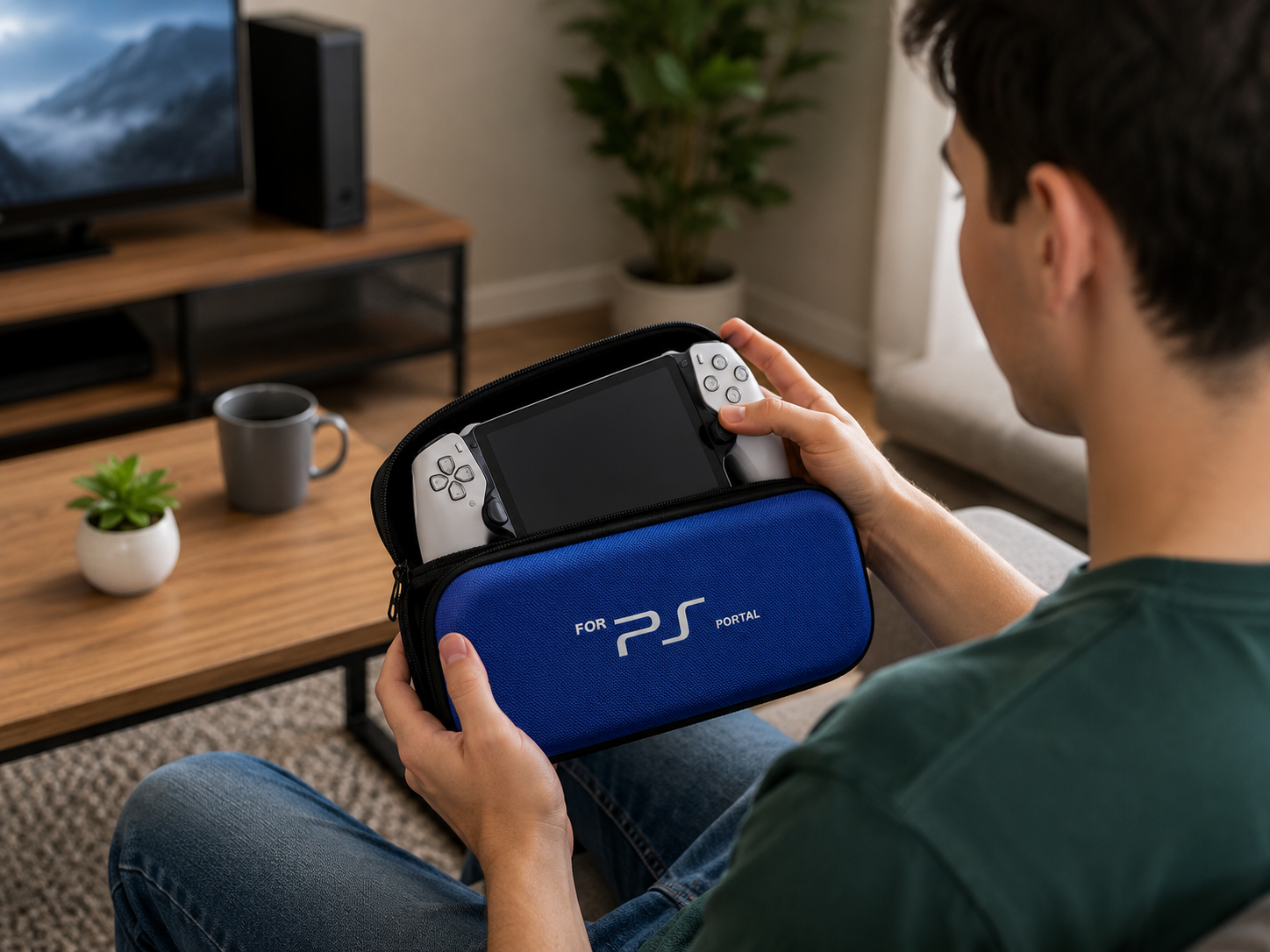 Bolsa Case para PlayStation Portal Cx 64 Peças