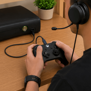 Cabo Adaptador Fonte Energia Xbox 360 Fat para Slim E Cx 50 Peças - Imagem 3