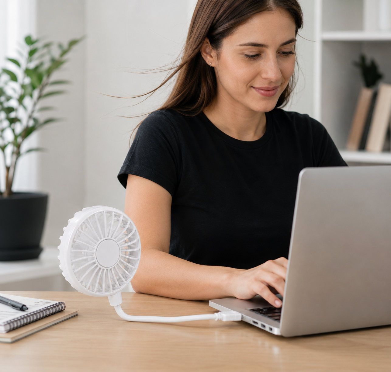 Mini Ventilador Portátil USB Cx 60 Peças