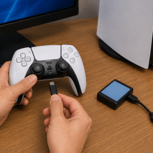 Kit Bateria Controle PS3 com Cabo USB Cx 20 Peças - Imagem 3