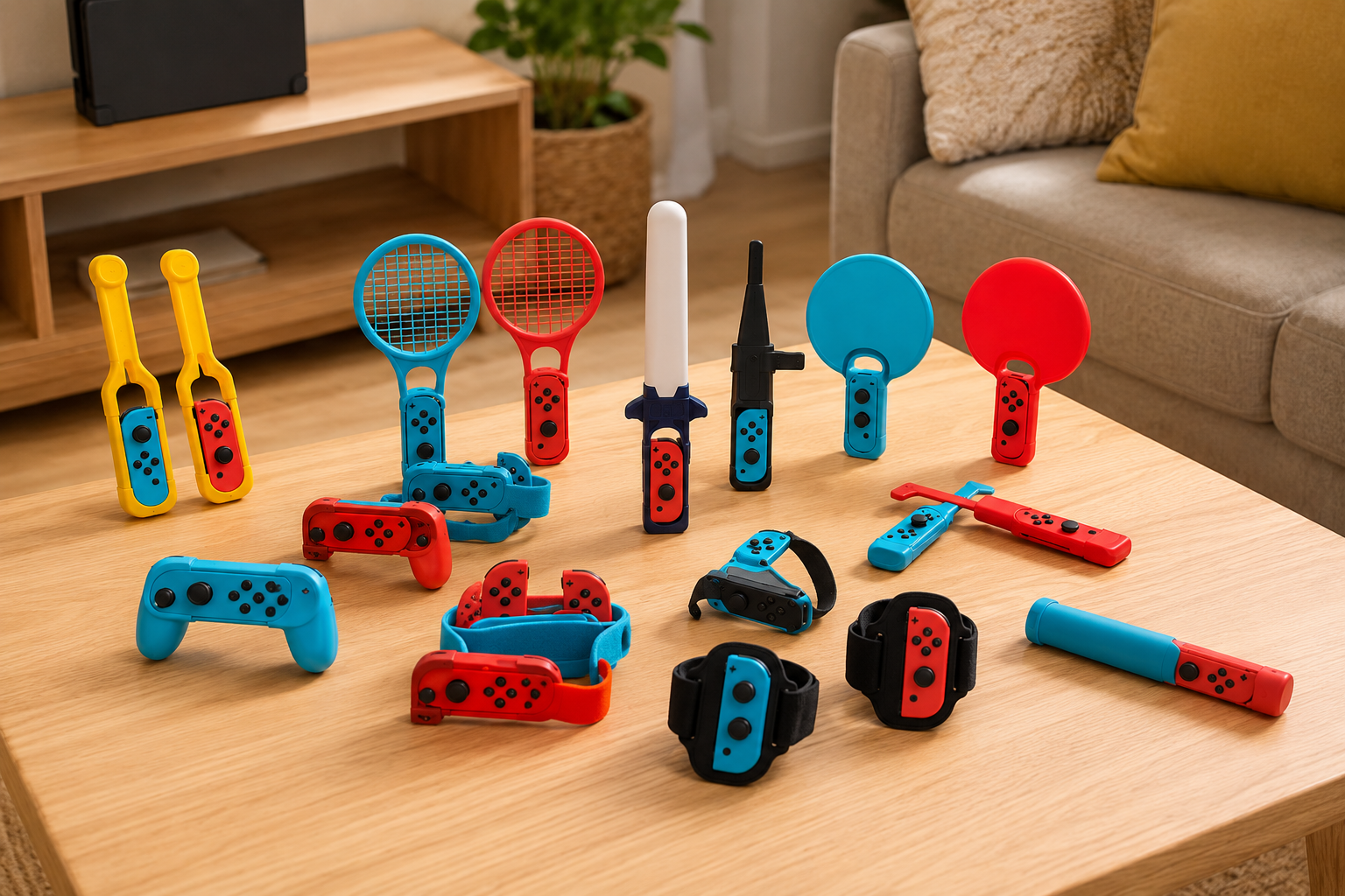 Kit Esportes 18 em 1 para Nintendo Switch e OLED Cx 8 Peças