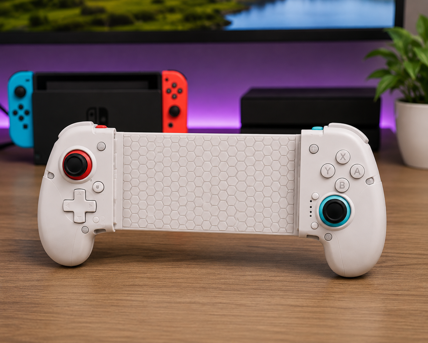 Controle Gamepad Bluetooth Q101 Multiplataforma Cx 50 Peças