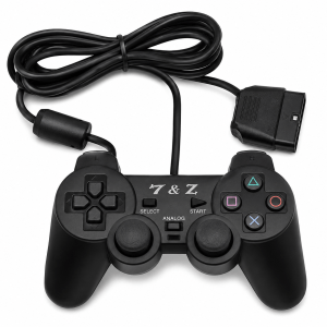 Controle Joystick com Fio para PS2 TZ Cx 100 Peças