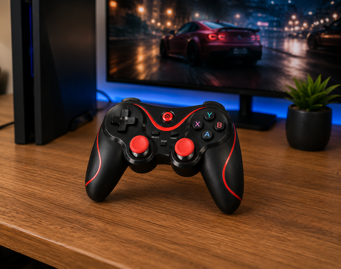 Controle Gamepad Bluetooth X3 para Celular Cx 5 Peças
