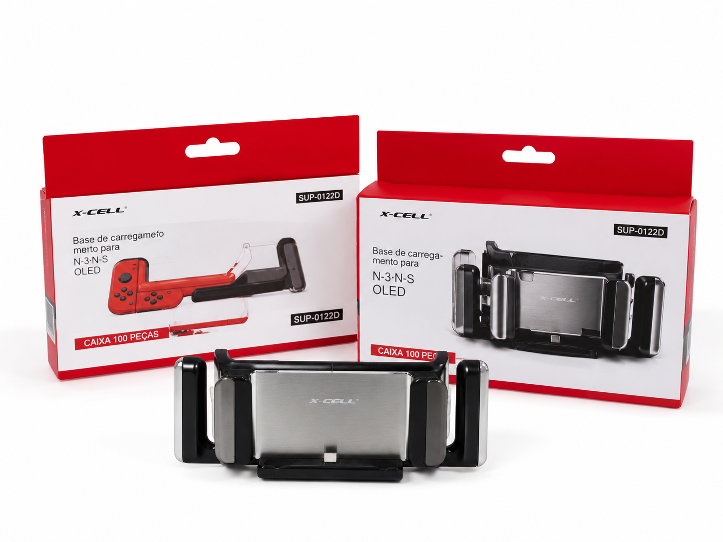 Base de Carregamento para Nintendo Switch e OLED Cx 100 Peças