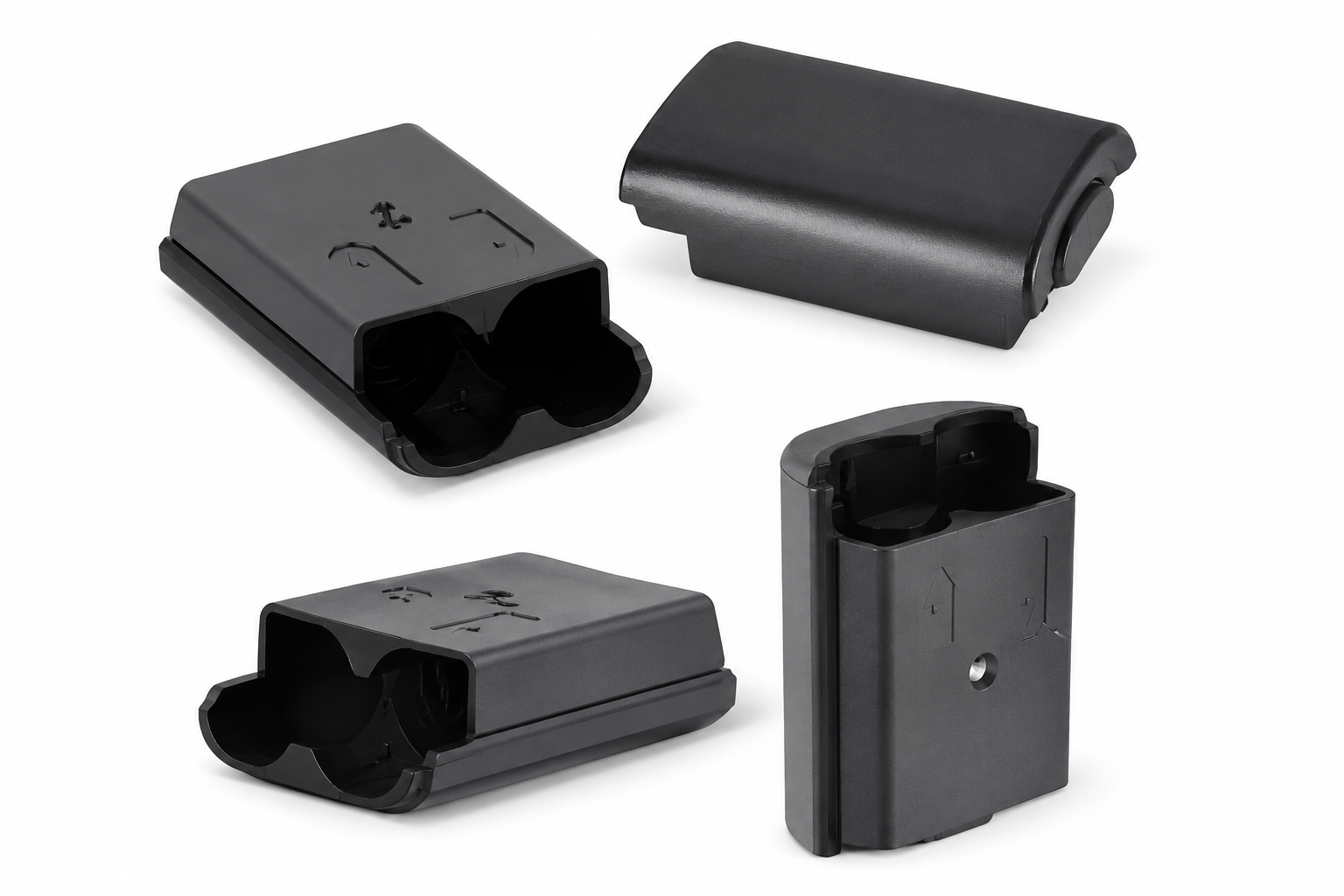 Suporte de Pilhas e Tampa de Bateria Xbox 360 Cx 2500 Peças