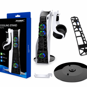 Ventilador de Refrigeração para PS5 com Suporte Vertical RGB TPS-3538D Cx 40 Peças