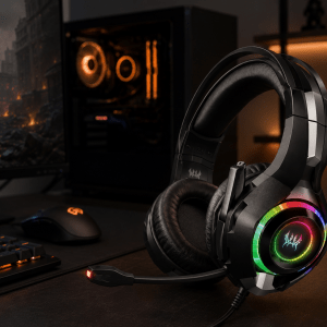 Fone Gamer G34T com Microfone e Luz LED Cx 30 Peças - Imagem 2